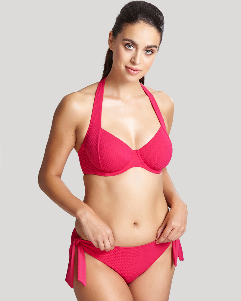 Верх купальника Panache Echo Halter Balconnet Bikini Hot Pink