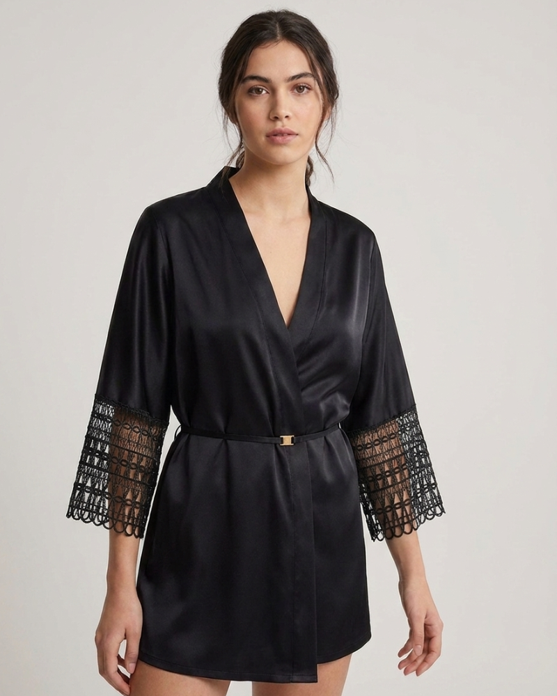 Кимоно Mey Temptation Kimono (Black)