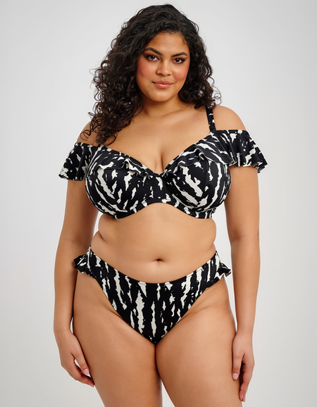 Верх купальника Elomi Echo Shell UW Bikini Top (Black)