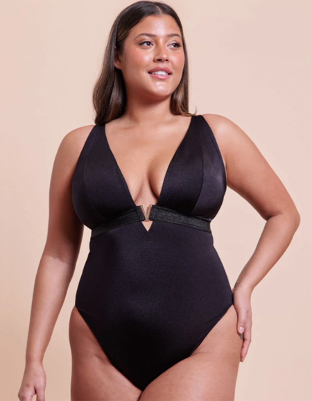 Купальник Curvy Kate Siren Seas Non Wired Swimsuit (Black)