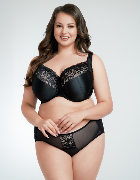 Бюстгальтер Nessa Omena Soft Mimimizer New Bra (Black)