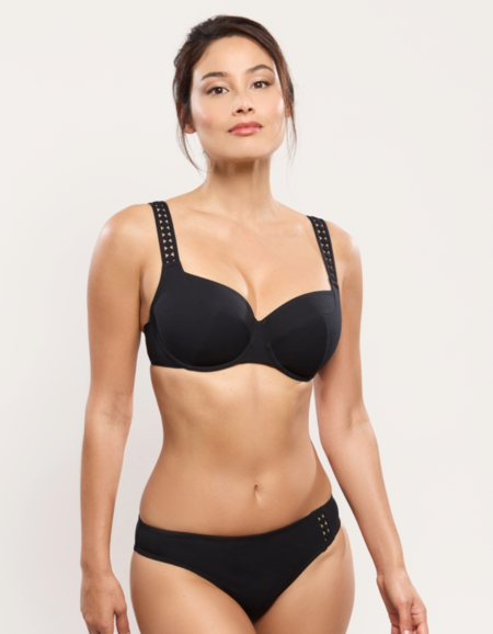 Верх купальника Empreinte Mood Scoop Neckline Bra (Noir)