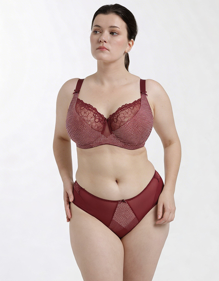 Бюстгальтер Nessa Moly Soft Bra (Claret)