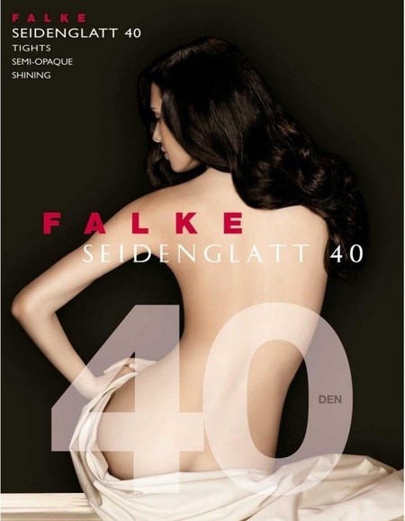 Колготки Falke Seidenglatt 40 den (Черные)