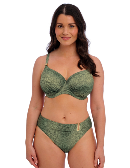 Верх купальника Fantasie Maya Bay UW Gathered Full Cup Bikini Top (Peridot)