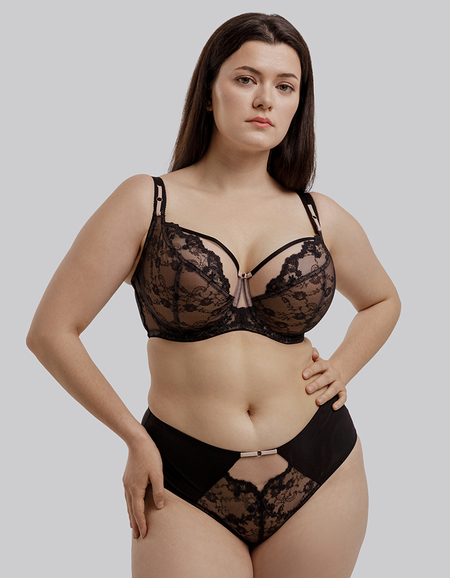 Бюстгальтер Subtille Eir Bra (Black/Nude)