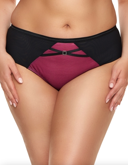 Трусы Nessa Liri Soft Low Panties (Fuchsia/Black)