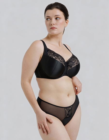 Бюстгальтер Nessa Omena Soft Mimimizer New Bra (Black)