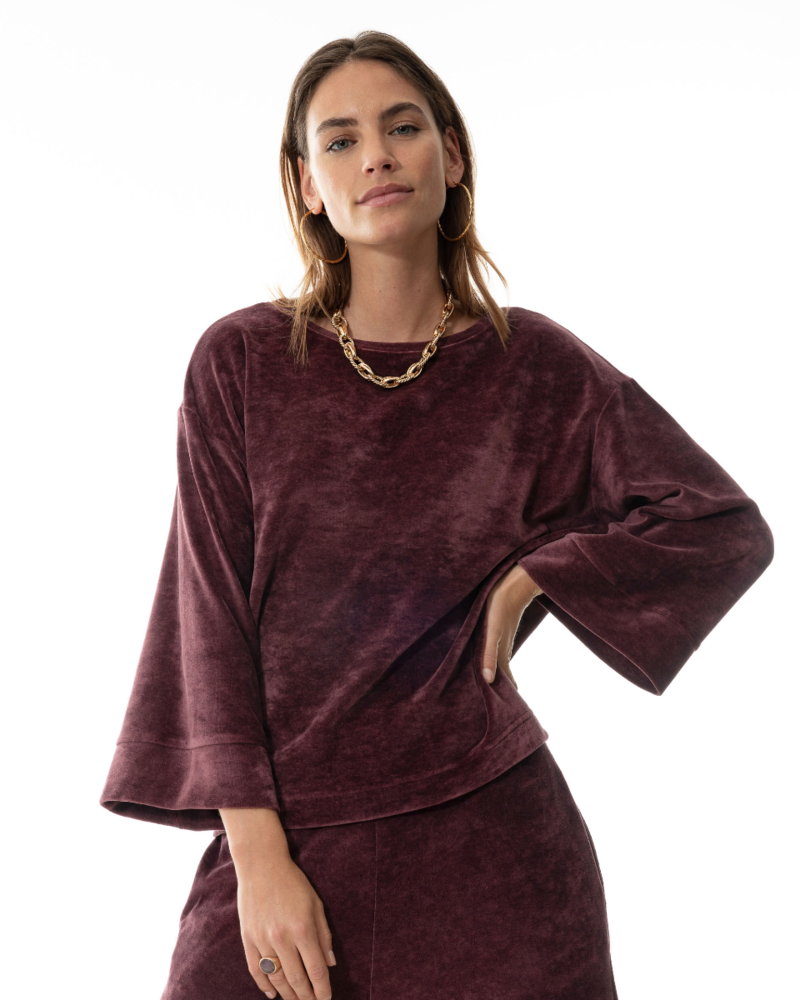 Кофта с длинным рукавом Mey Naemi Shirt (Indigo Rose)