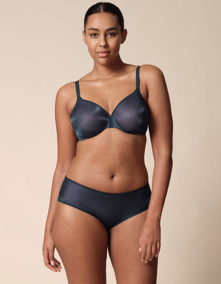 Бюстгальтер Gossard Glossies Sheer Bra (Shadow Blue)