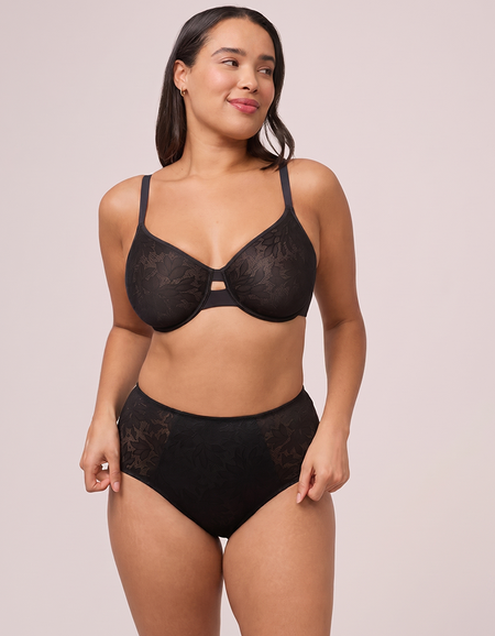 Бюстгальтер Montelle Contoure Minimizer Smoothing T-Shirt (Black)