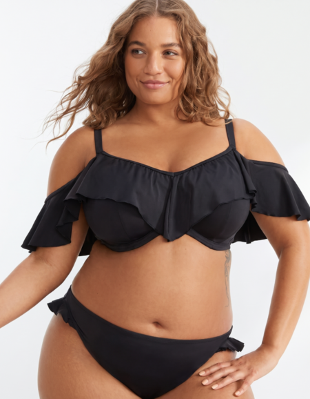 Верх купальника Elomi Plain Sailing UW Bikini Top (Black)