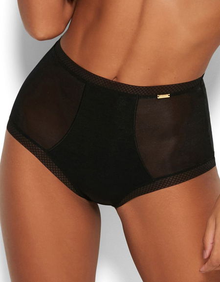 Трусы Gossard Glossies High Waist Brief (Black)