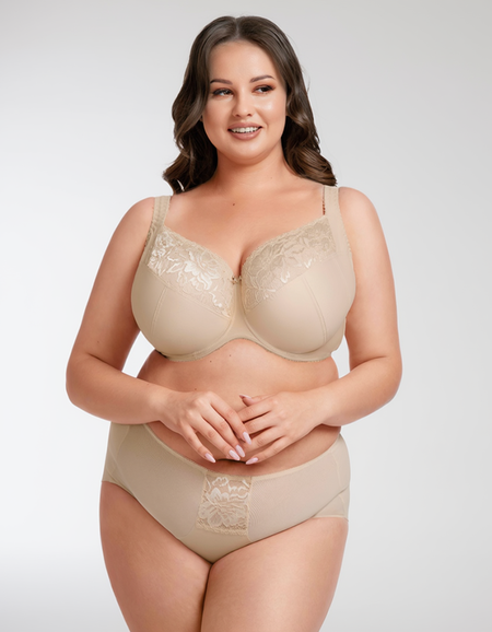 Бюстгальтер Nessa Omena Soft Mimimizer New Bra (Beige)