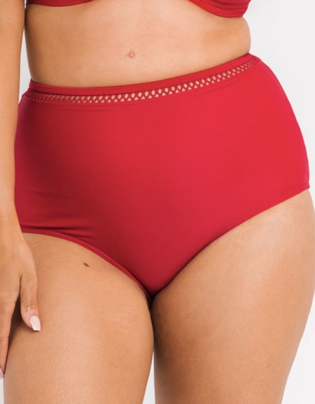Плавки Curvy Kate First Class High Waist Brief (Red)