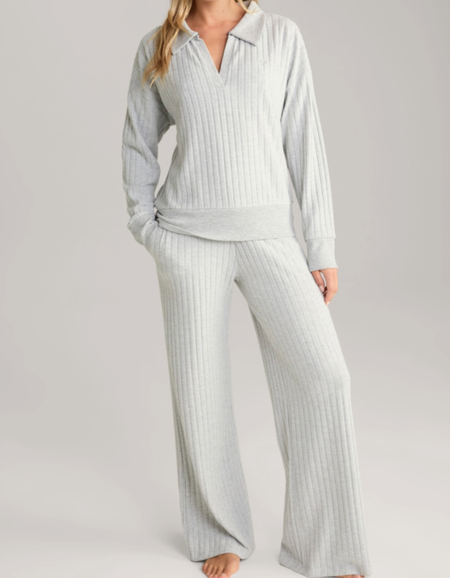 Кофта с брюками JOOP Sheer Luxury Shirt (Grey Melange)