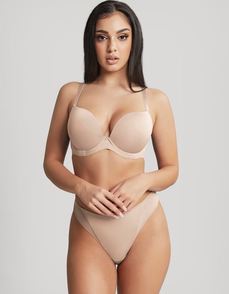 Бюстгальтер Panache Faith Moulded Plunge Bra (Latte)