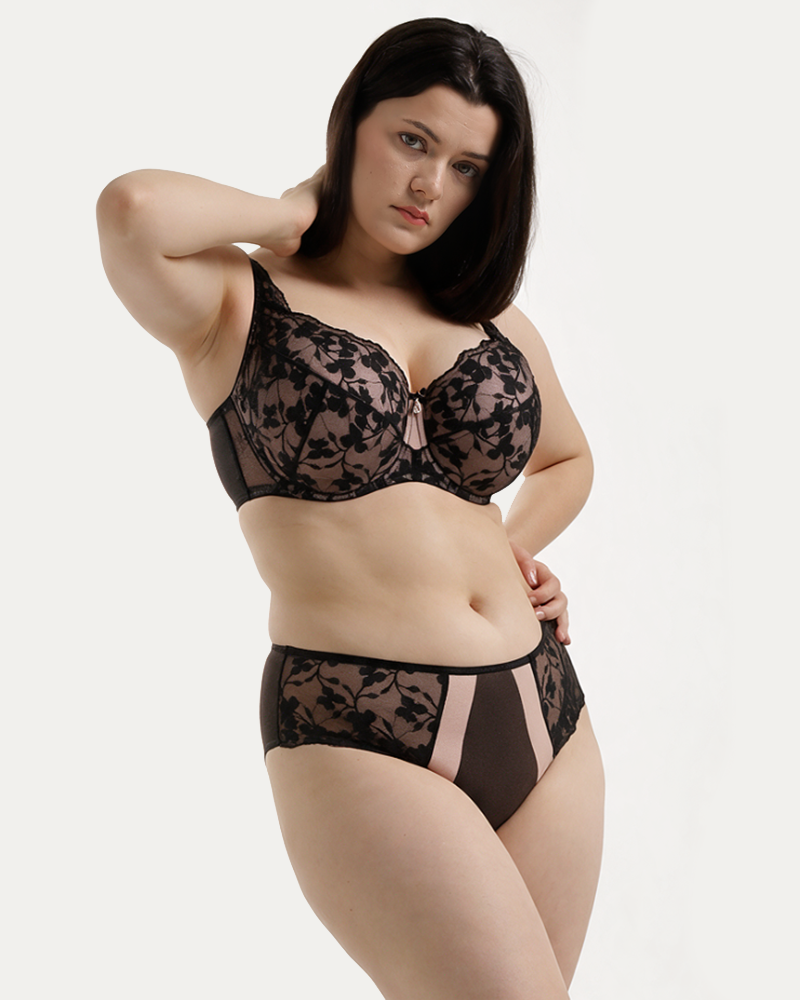Бюстгальтер Nessa Ana Padded Bra (Black)