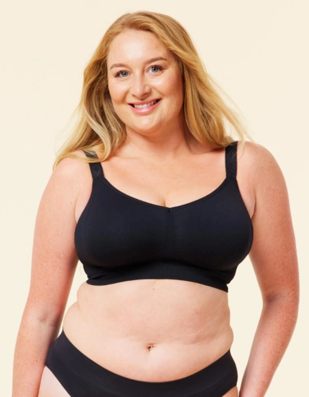 Бюстгальтер для сна Cake Sugar Candy (без клапанов, черный)