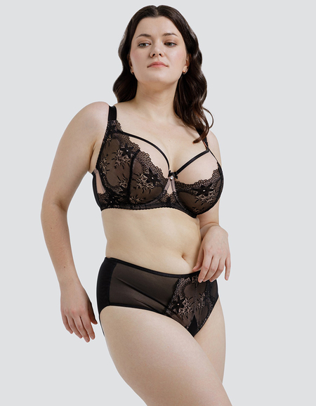 Бюстгальтер Nessa Milagro Soft Bra (Black)