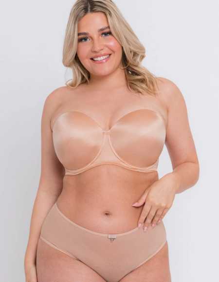 Бюстгальтер Curvy Kate Smoothie Strapless (Latte)