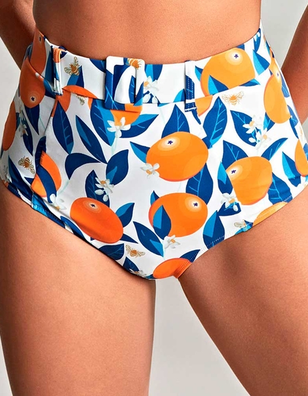 Плавки Panache Swim Sicilyi High Waist Belted Brief (Sicily Print)