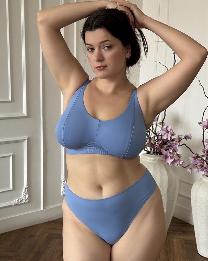 Бюстгальтер Curvy Kate Zen Non-wired Bralette (Blue)