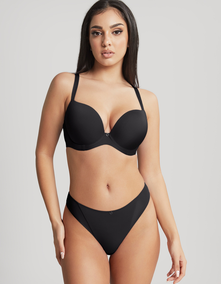 Бюстгальтер Panache Faith Moulded Plunge Bra (Noir)