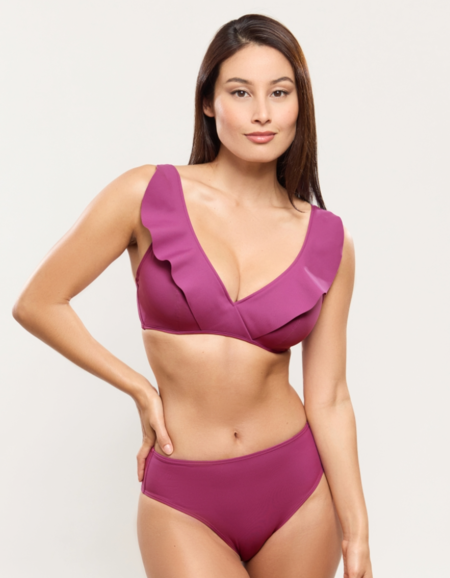 Верх купальника Empreinte Wave V-shaped Bra (Orchidée)