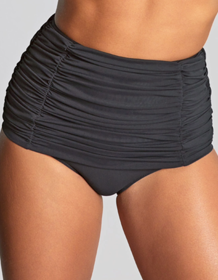 Плавки Panache Tulle High Waist Brief (Tulle Black)