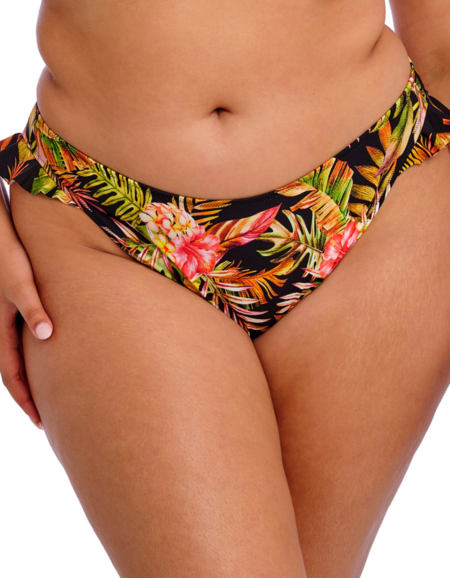 Плавки Elomi Tiger Valley High Leg Bikini Breif (Black)