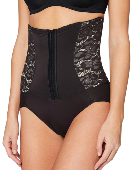 Трусы корректирующие Maidenform Firm Foundations Waist Nipping Brief (Black)