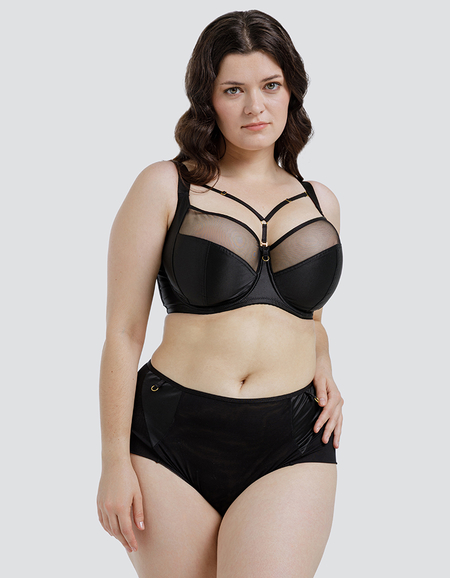 Бюстгальтер Nessa Clarisse Soft Straps Bra (Black)