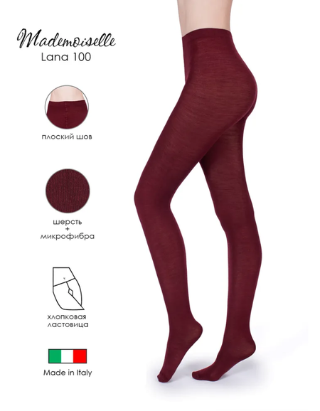 Колготки Mademoiselle Lana 100 Den (Vinaccia)