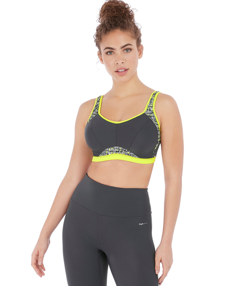 Freya Lime Bra Freya Epic&Dynamic Crop Top Sports Bra (Lime Twist)