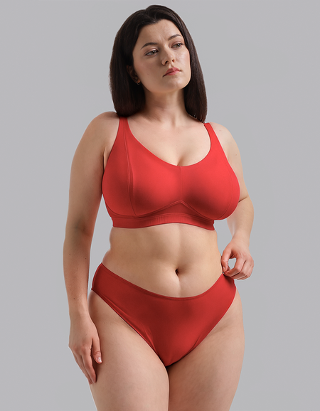 Бюстгальтер Curvy Kate Zen Non-wired Bralette (Red)