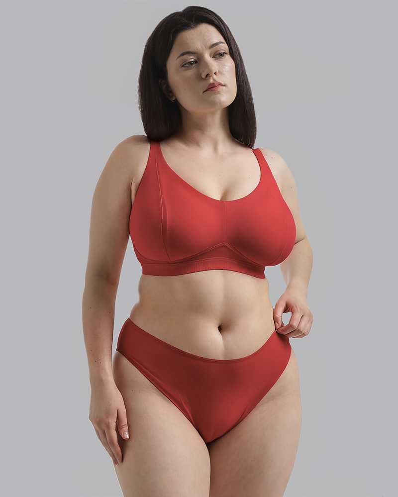 Бюстгальтер Curvy Kate Zen Non-wired Bralette (Red)