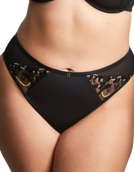 Трусы Panache Nova High Leg Brief (Black/ Gold)