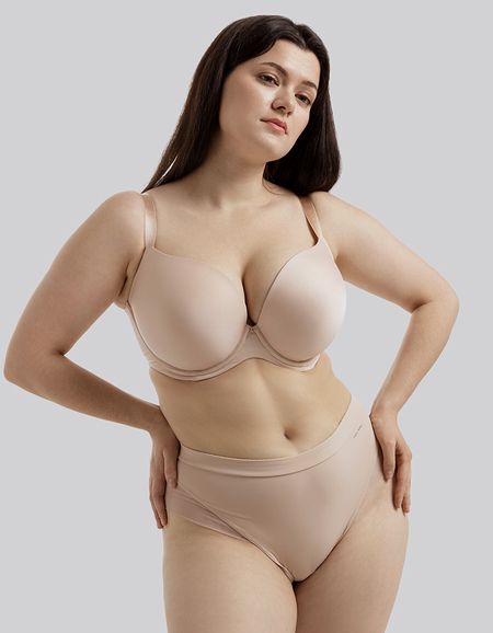 Бюстгальтер Panache Faith Moulded Plunge Bra (Latte)