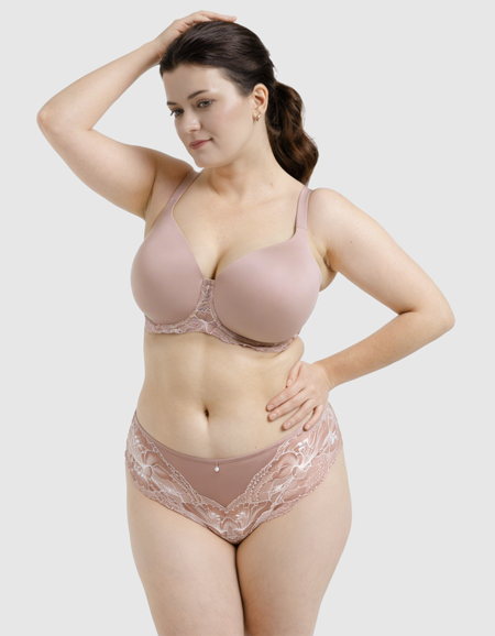 Бюстгальтер Montelle Pure Plus Full Cup T-Shirt Bra (Moonshell)