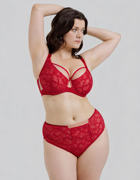 Бюстгальтер Nessa Tiffany Soft Bra (Red)