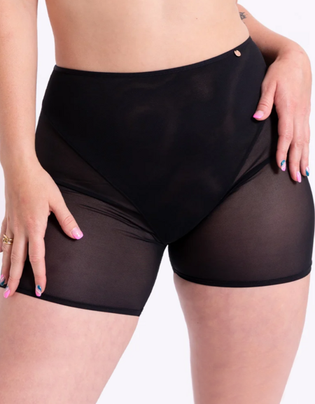 Трусы Scantilly Superheroine Cycling Short (Black)