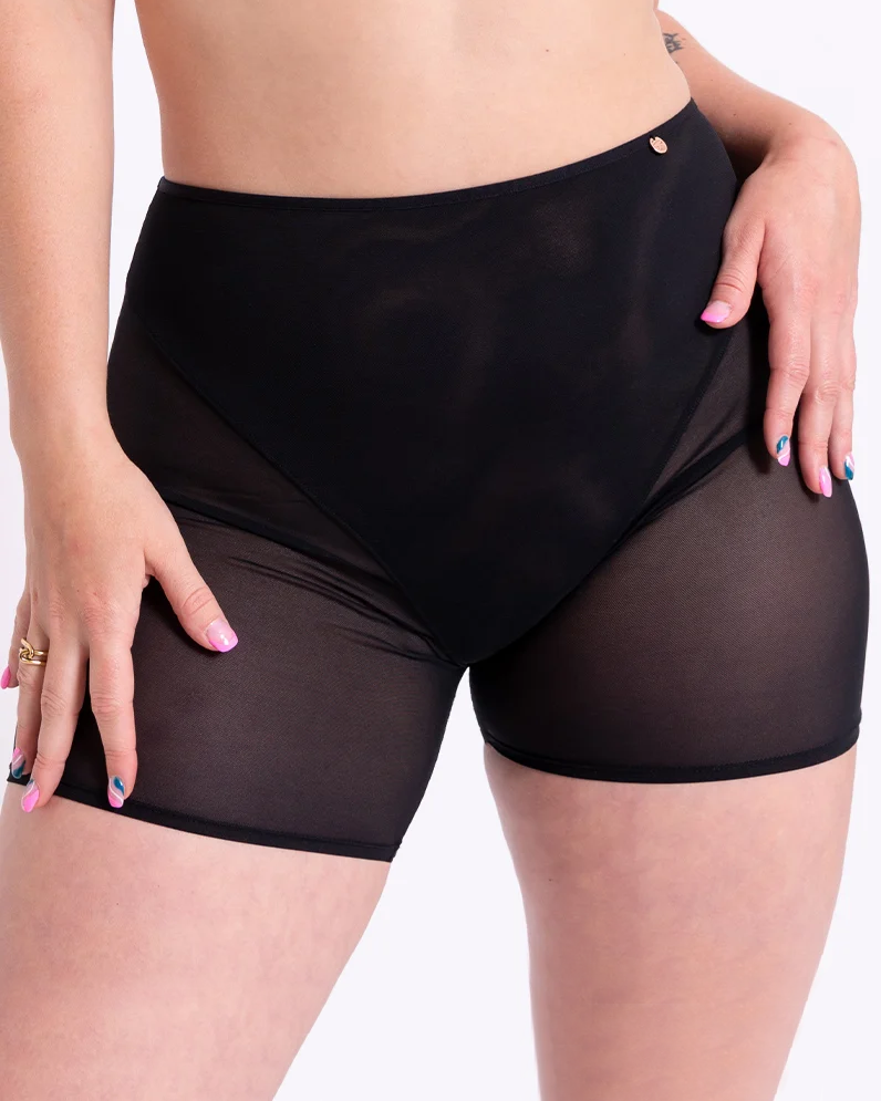 Трусы Scantilly Superheroine Cycling Short (Black)