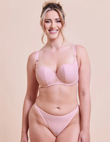 Бюстгальтер Curvy Kate Boost Heartbreaker Padded Balcony Bra (Pale Pink)