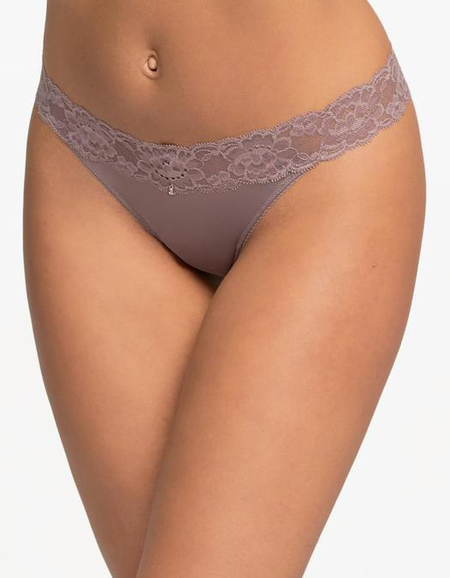 Трусы Montelle Lace Thong (Almond Spice)