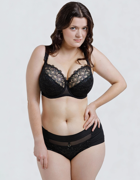 Бюстгальтер Nessa Daisy Soft Bra (Black)