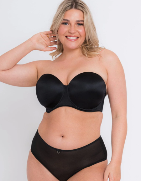 Бюстгальтер Curvy Kate Smoothie Strapless (Black)