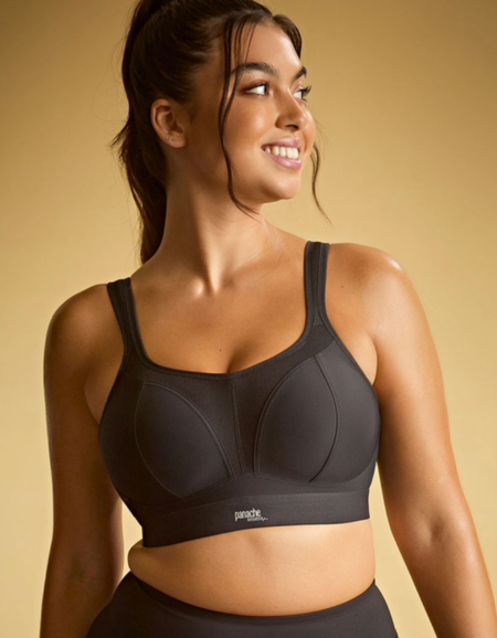 Спортивный бюстгальтер Panache Non Wired Sports Bra (Black)