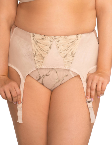 Пояс Nessa Enrice Garter Belt (Beige)