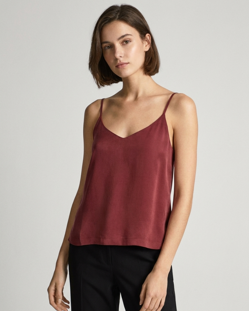 Топ Mey Love Story SoaTop Spaghetti (Maroon)